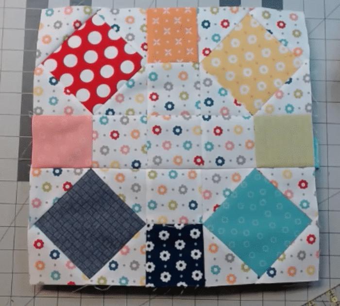 How to Make a Rainbow Circle Quilt Block