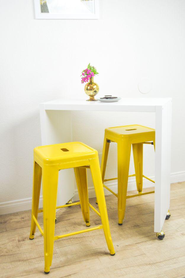 IKEA Hack DIY Rolling Kitchen Island or Bar, a favorite pick from this roundup and an idea worth saving for later