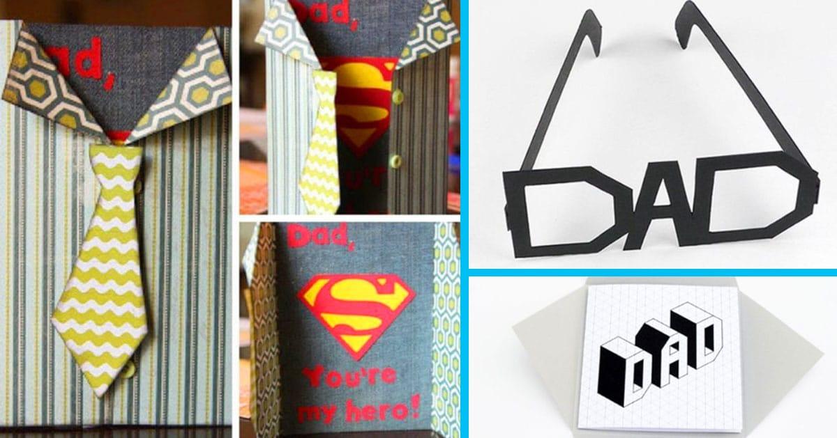 25 DIY Father’s Day Cards Dad Will Actually Keep
