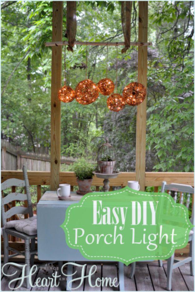 Easy DIY Porch Light, forgiving enough to redo without wasting materials and proof a small change makes a real difference