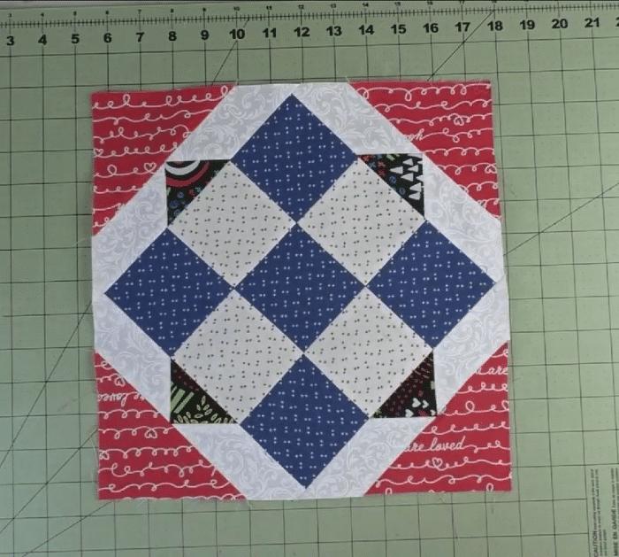 How to Make Block and Tackle Quilt Block