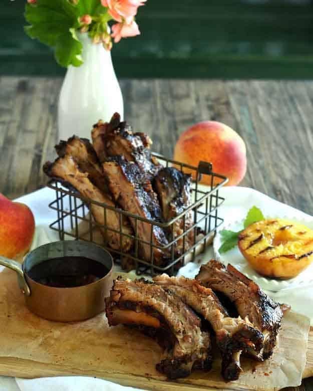 Best Pork Grilling Recipes | Peach Bourbon BBQ Ribs Recipe | DIY Projects & Crafts by Sueeye at