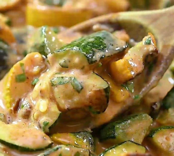 How To Make Creamy Skillet Zucchini Sauce