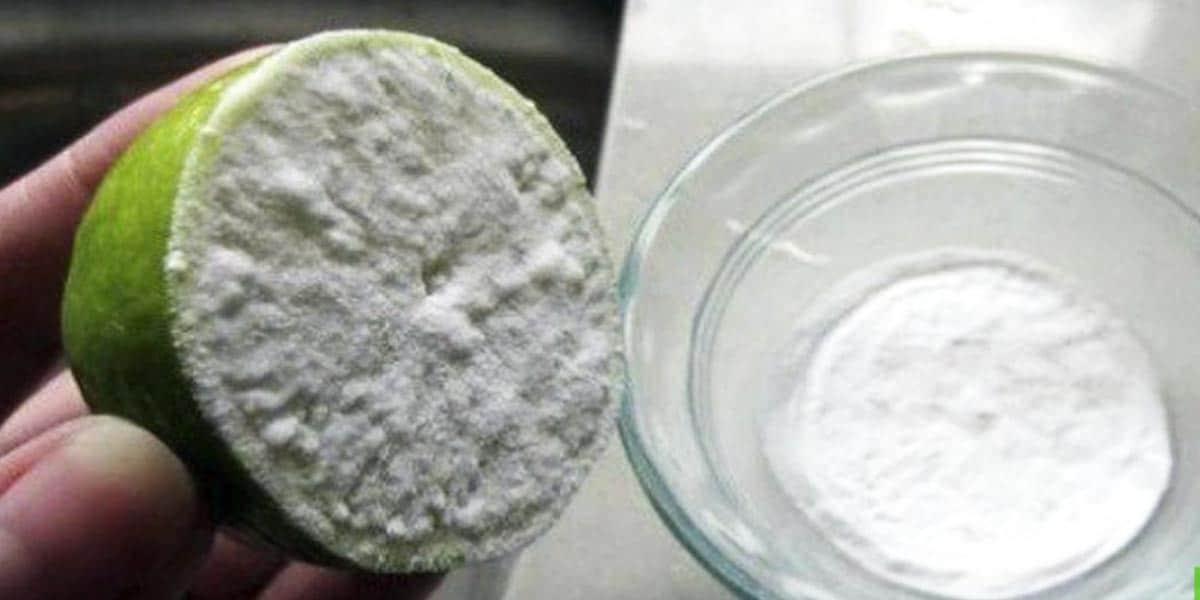 She Shows Us What Half A Lemon Dipped In Baking Soda Can Do To Improve Your Health…