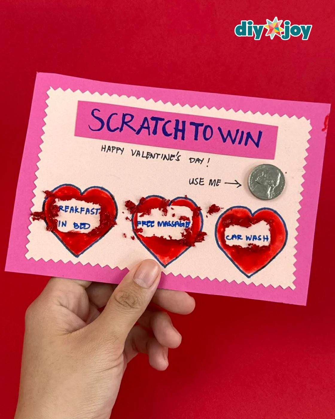 Scratch Card Gift For Valentines Day — what's viral on Sueeye today