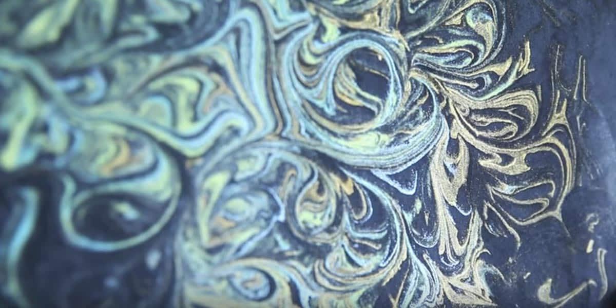 DIY Marble Art With Shaving Cream Blows My Mind!