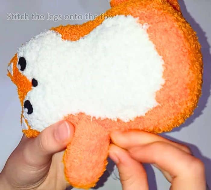 Easy DIY Sock Fox Plush Tutorial