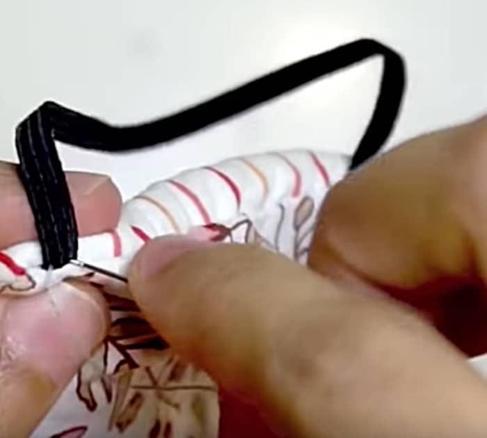 Make a washable sterilizable cotton barrier face mask
