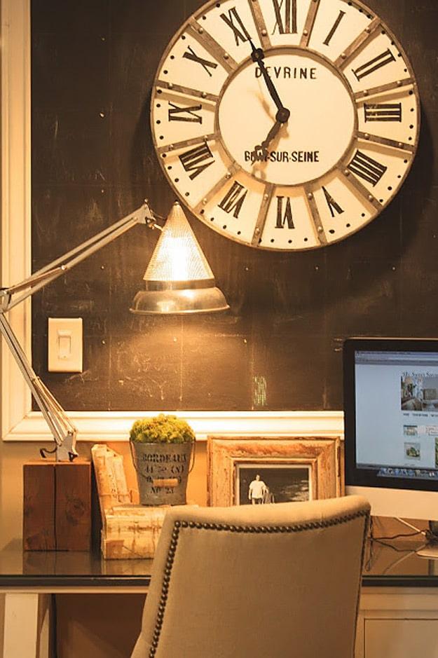 Restoration Hardware French Tower Clock Knockoff, a budget friendly way to update the space and simple for beginners