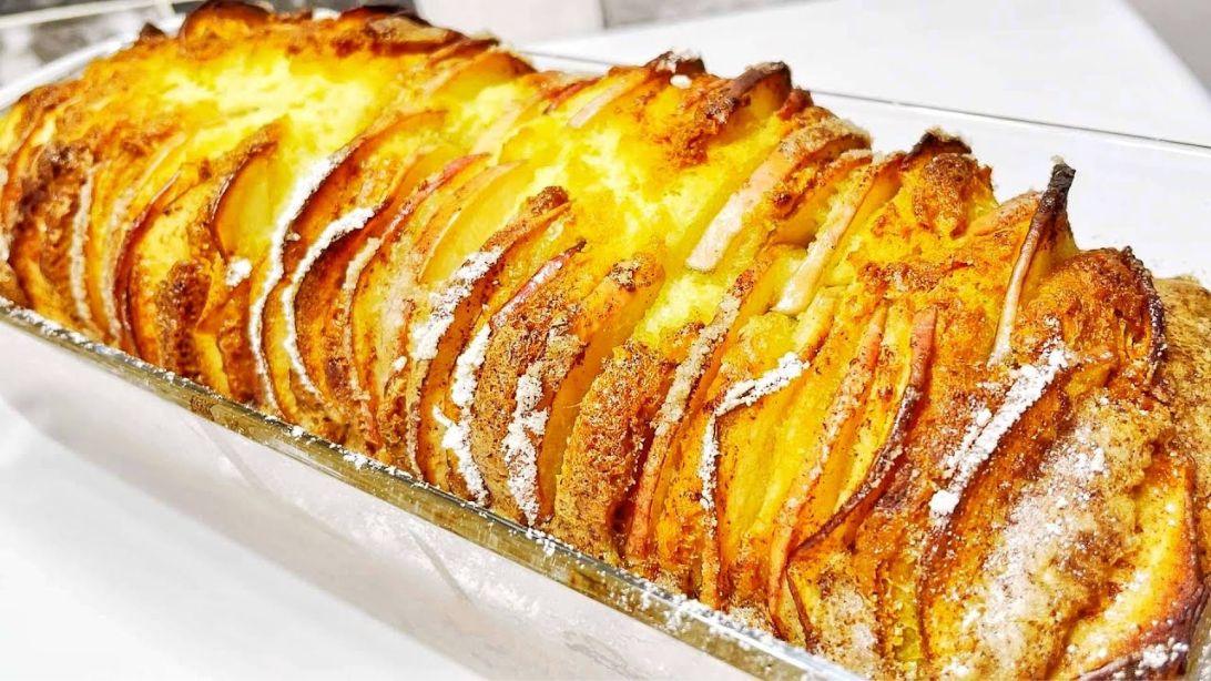 Quick and Easy Apple Cake Recipe in 4 Steps