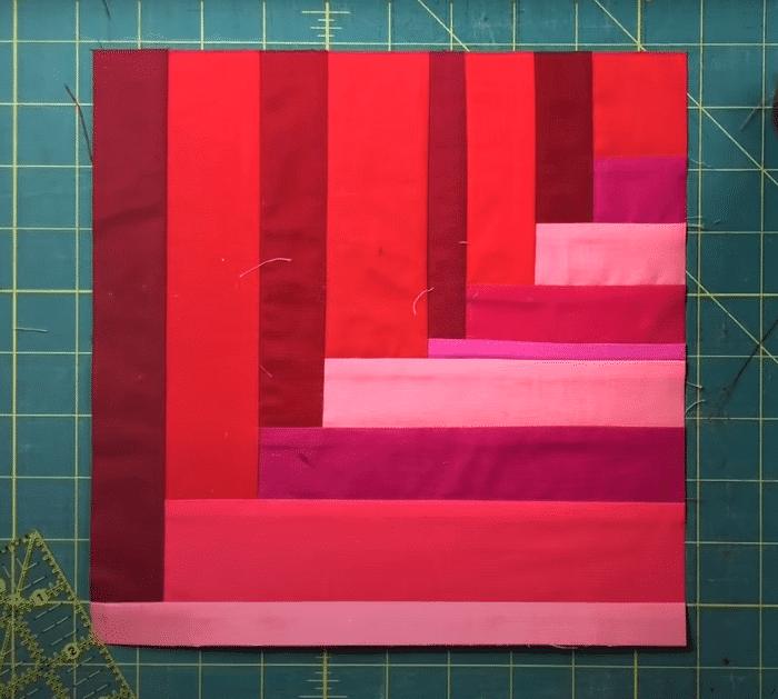 6 Fast and Easy Quilt Blocks For Scraps L Block