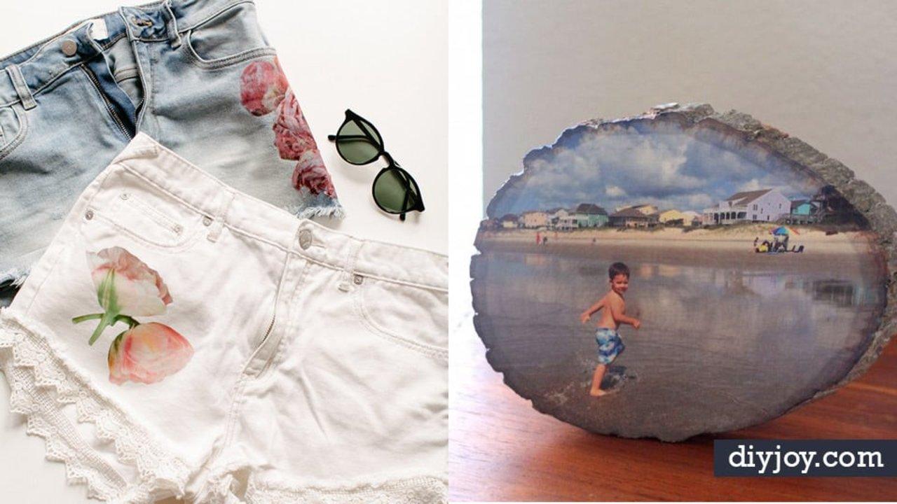 36 Cool Canvas and Image Transfer Ideas