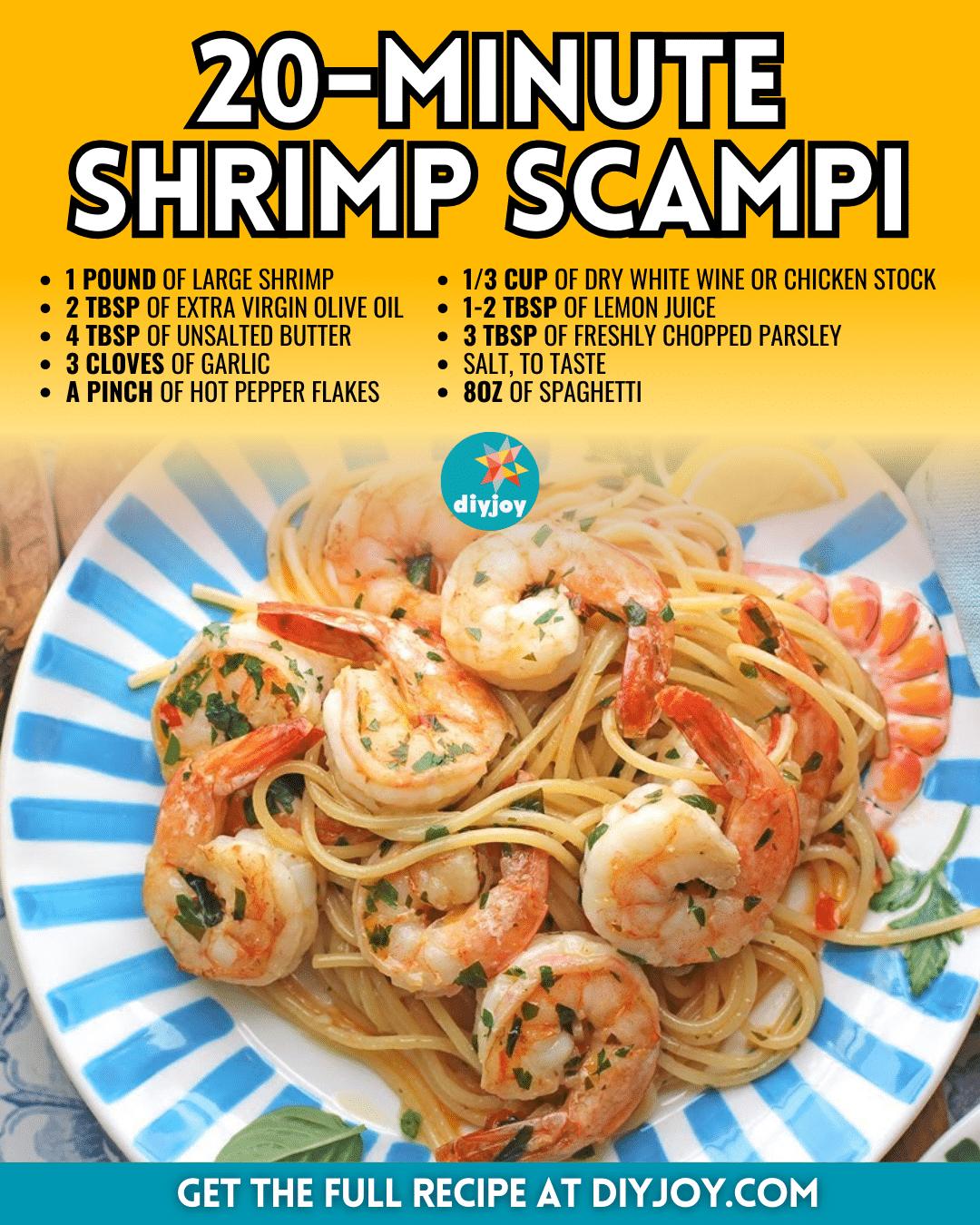 Easy 20-Minute Shrimp Scampi Recipe