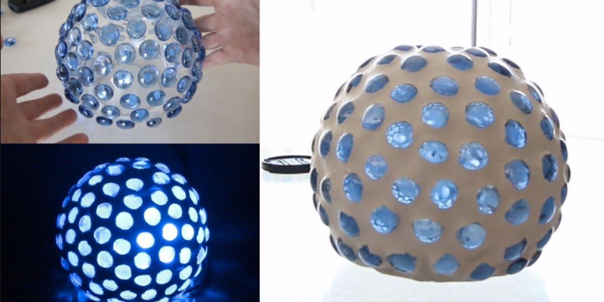 Watch How He Makes This Awesome Mood Lamp!