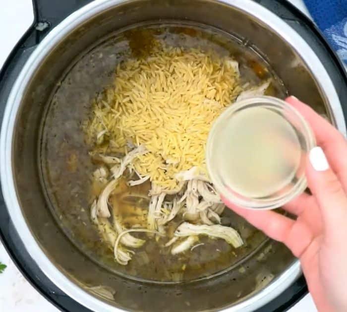 How to Make Lemon Chicken Orzo Soup