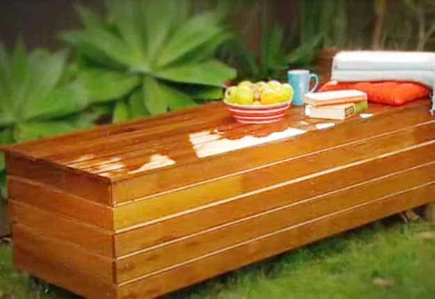 DIY Outdoor Storage Bench, a handy build that pulls double duty as furniture and a favorite pick from this roundup