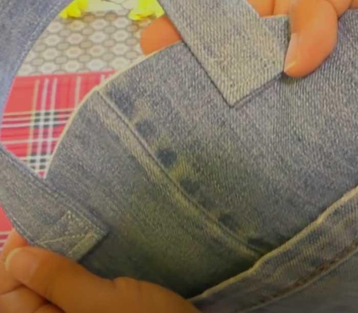 Sew Straps Onto Denim Handbag - Denim Bag