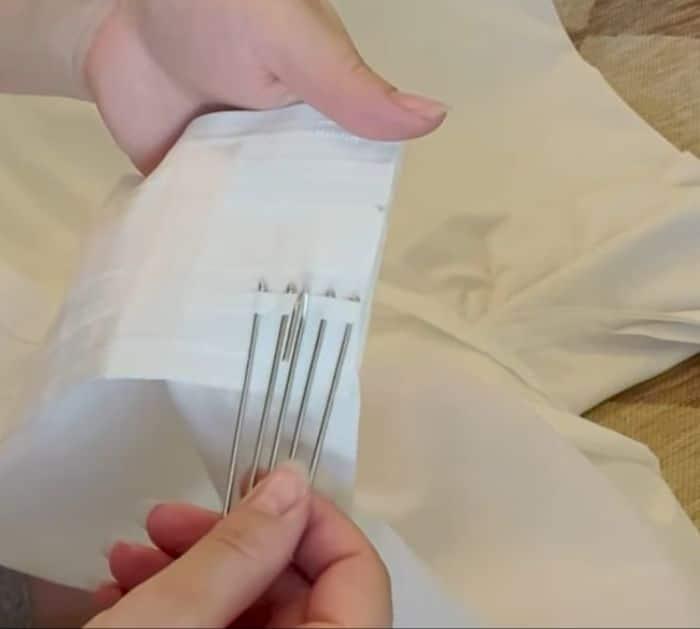 DIY Pinch Pleat Curtains Materials