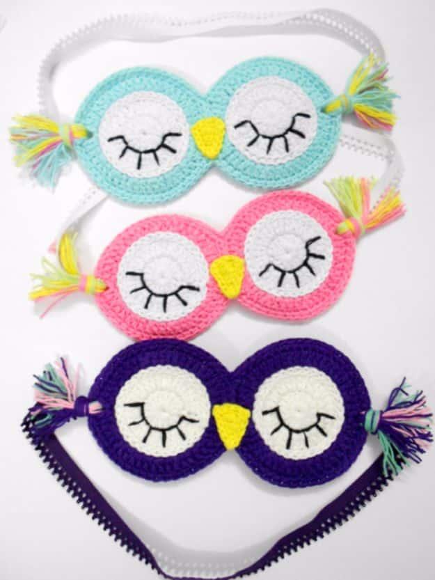 Sleepy Owl Sleeping Mask, a playful accessory that beats anything from a store and a favorite pick from this roundup