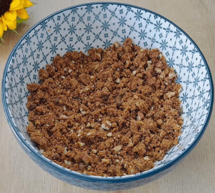 Ingredients for Crumble Cinnamon Cake