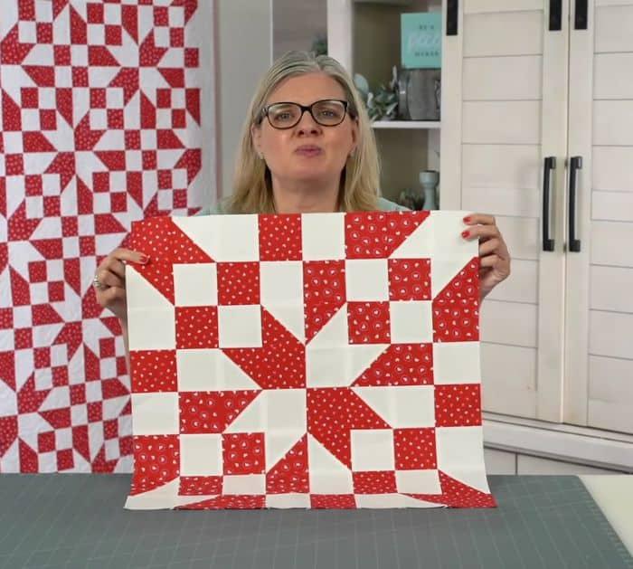 How to Sew Vintage Road to Oklahoma Quilt Block