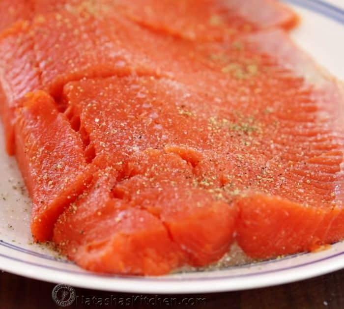 Easy Pan Seared Salmon Recipe with Lemon Butter Recipe
