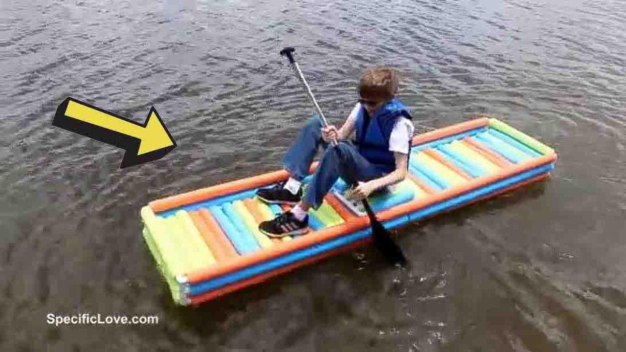DIY Pool Noodle Boat Tutorial