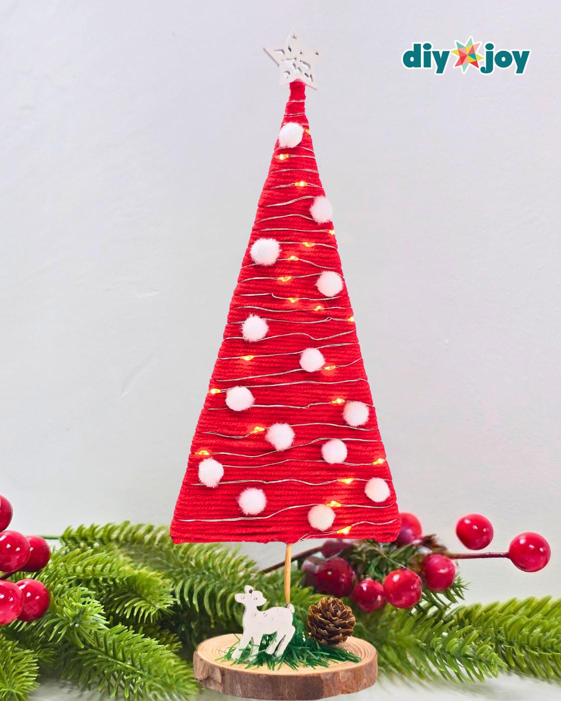 Easy Yarn Christmas Tree
