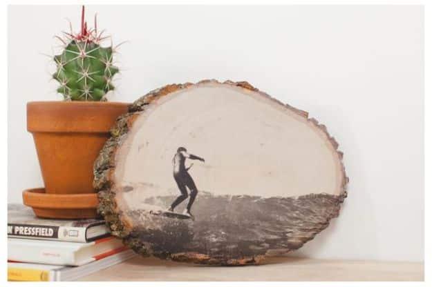 Transfer Ink to Wood, flexible enough to adjust as you go and a great fix using stuff you already have on a shelf