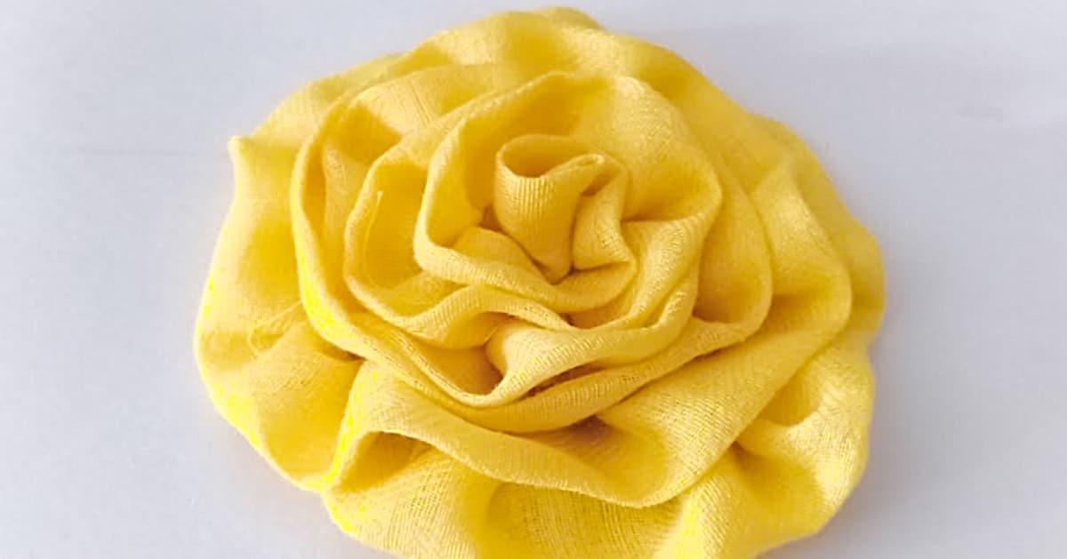 DIY Fabric Flower