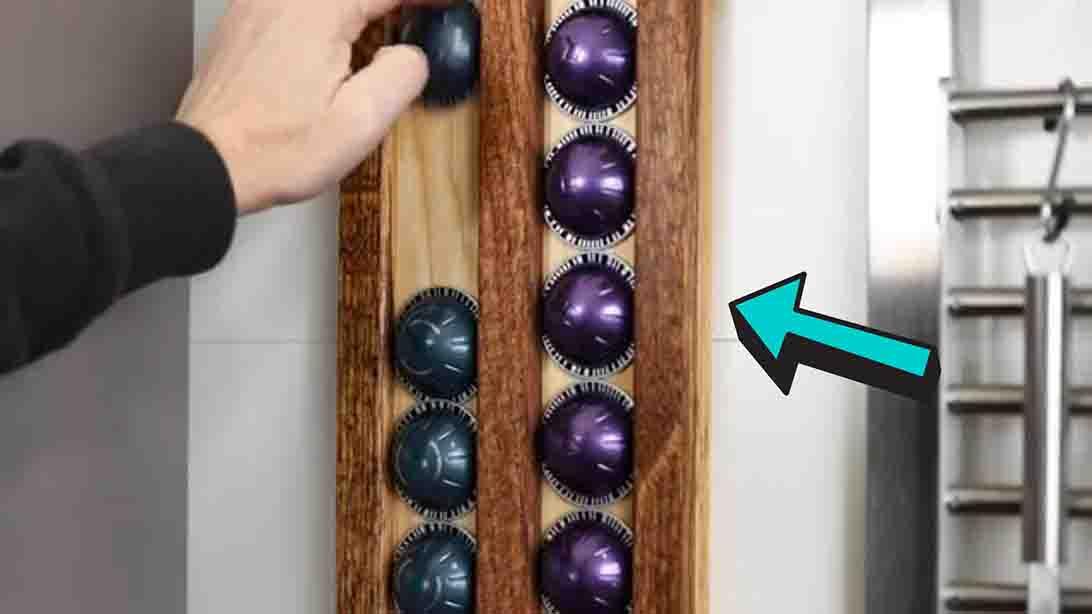DIY Coffee Pod Holder Tutorial