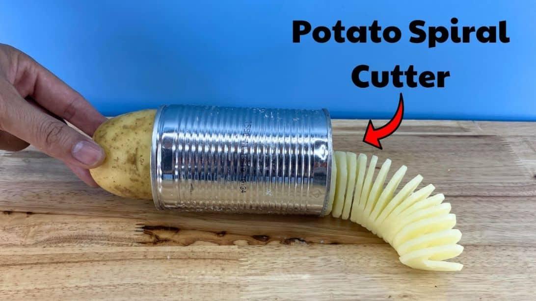 How to Make a Spiral Potato Cutter