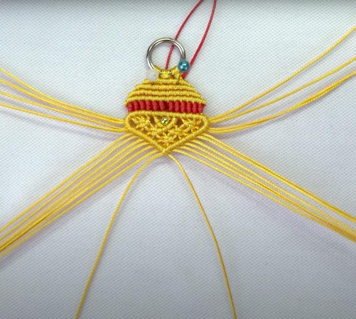 DIY elephant macrame materials