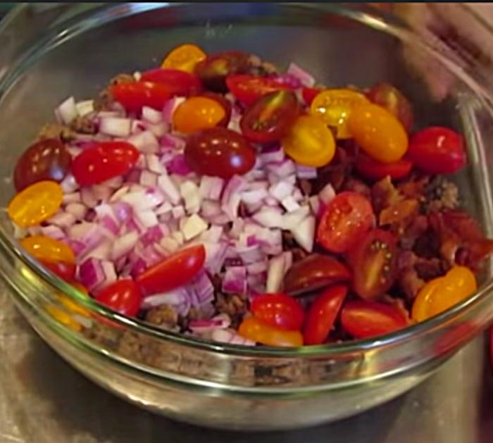 Make a bacon cheeseburger casserole