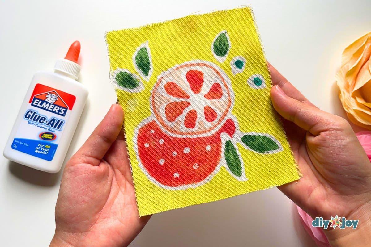 Easy Batik Fabric Painting Acrylic And Glue — batik artwork project