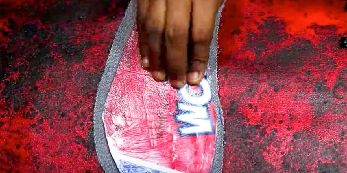 She Glues Cardboard To Denim And What She Does Next Will Floor You!