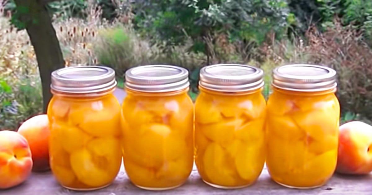 How To Can Peaches