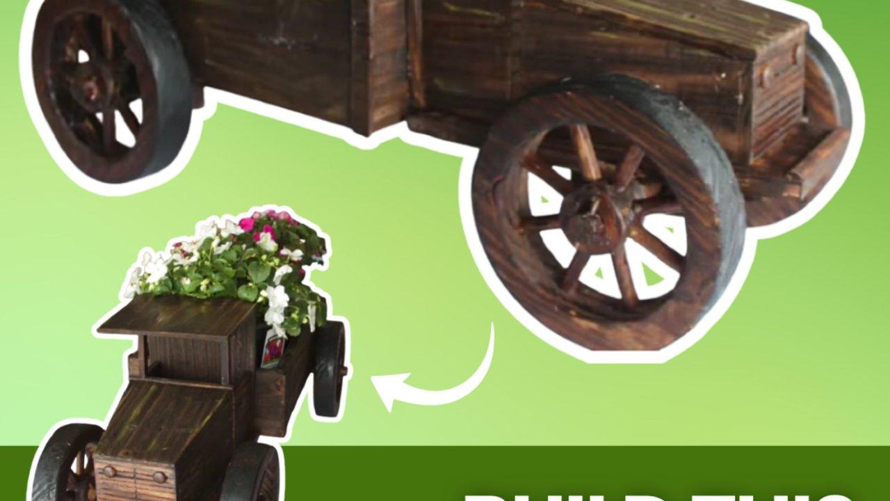 How to Build a DIY Truck Planter