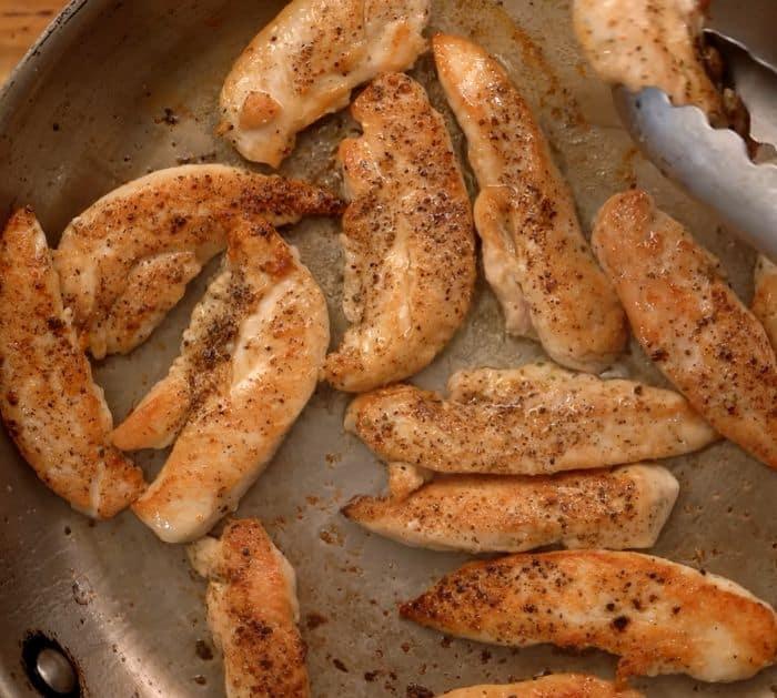 Easy Creamy Garlic Chicken Tender Ingredients