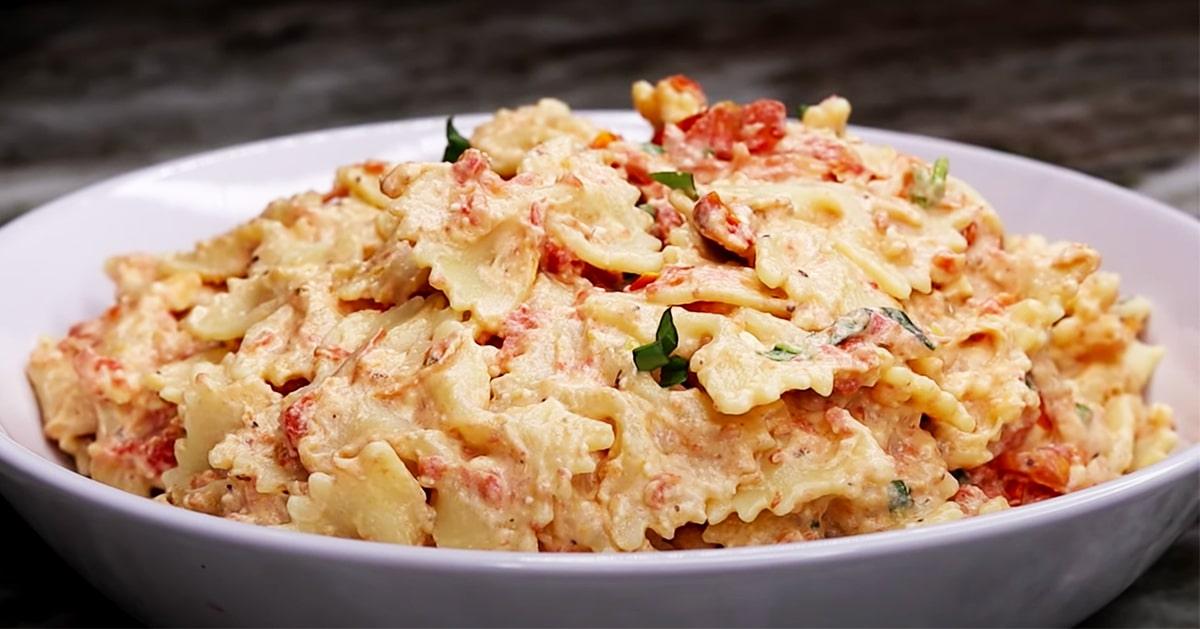 Viral TikTok Baked Feta Pasta Recipe