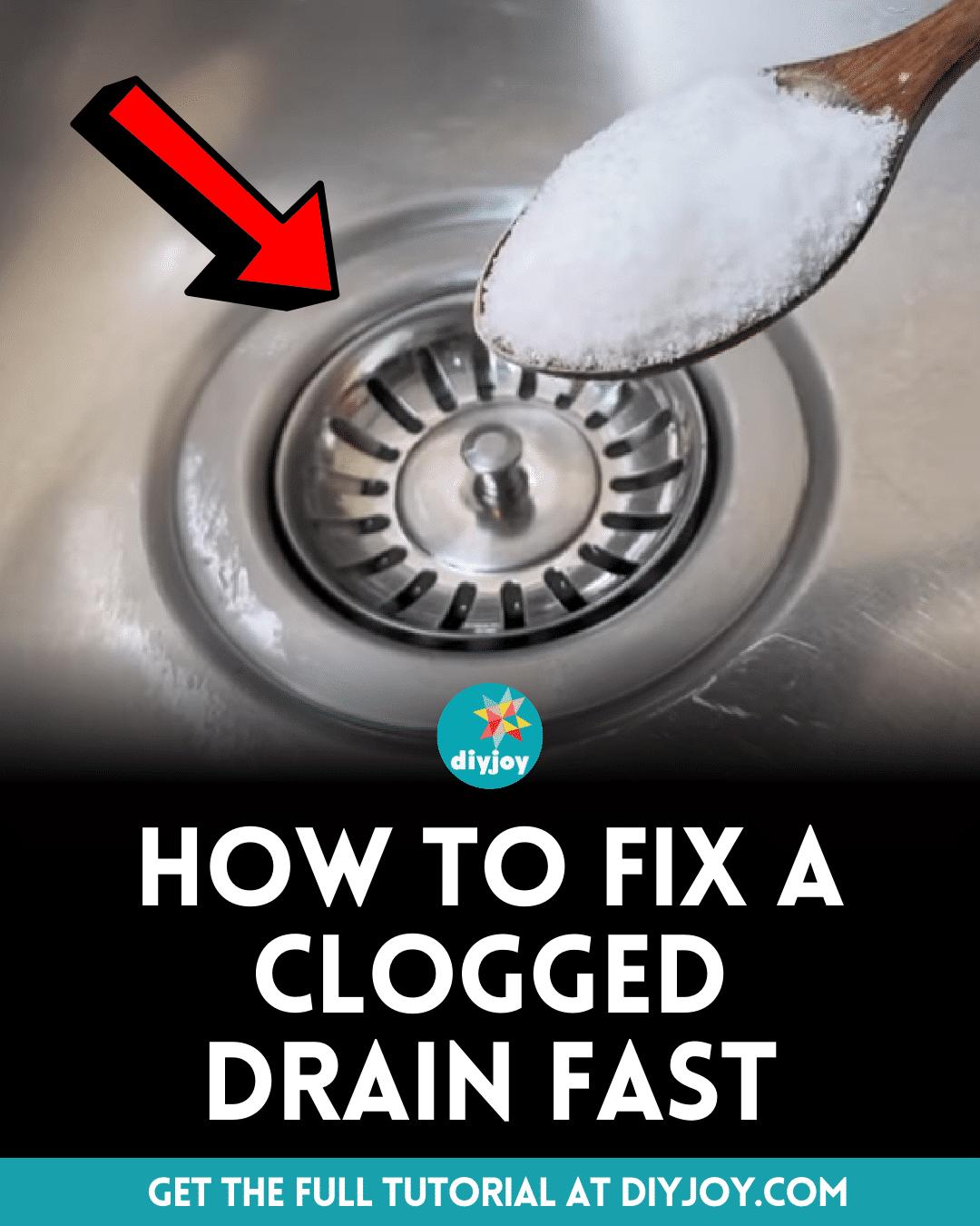 How To Fix A Clogged Drain Fast