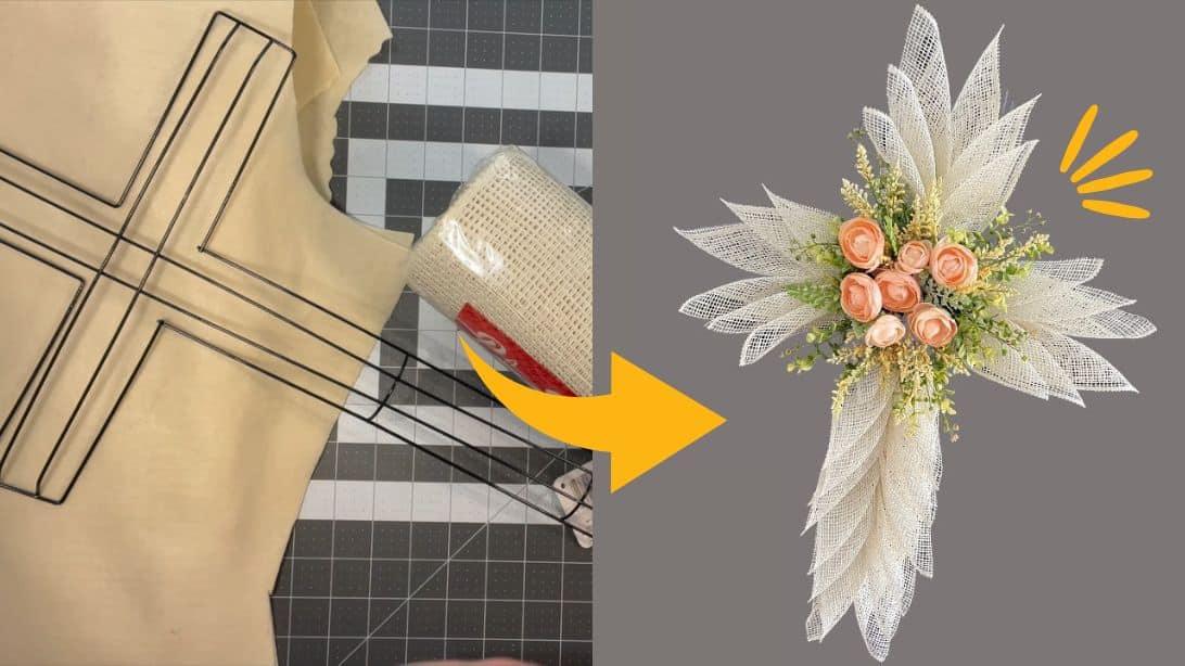 How to Make a Cross Wreath