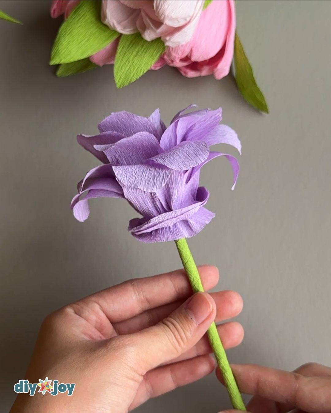 Paper Roses — diy paper roses