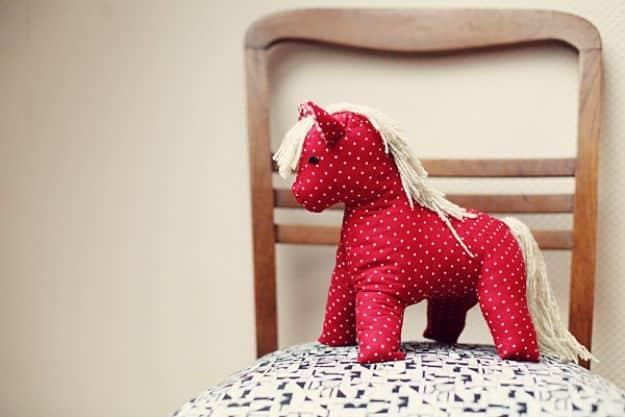 1950's Toy Horse, a sweet boy nursery decor idea and a creative addition to a gender themed nursery for the collection