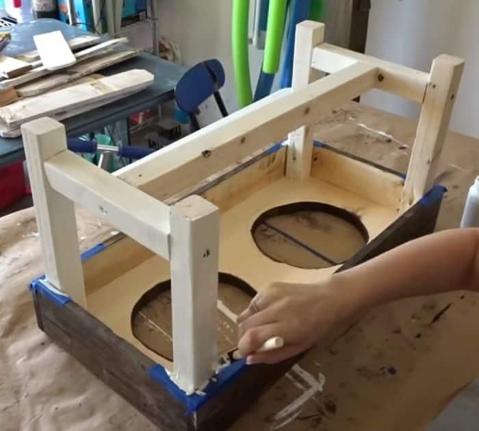 How To Build DIY Dog Bowl Stand