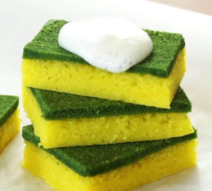 Easy To Make Edible Dish Sponge Cake