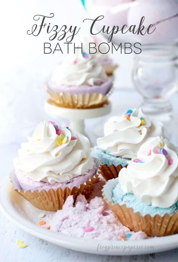 Fizzy Cupcake Bath Bombs, easy to customize with a favorite fragrance on hand and a routine worth repeating every single week