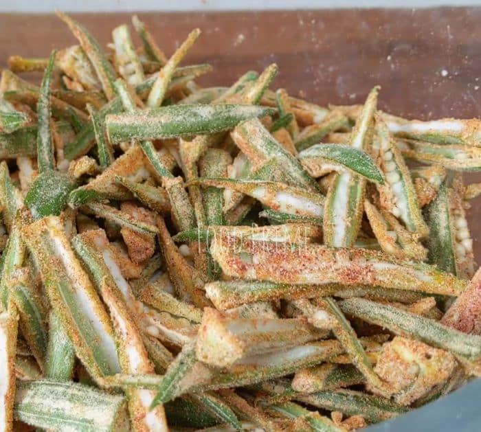 Easy To Make Crispy Fried Okra