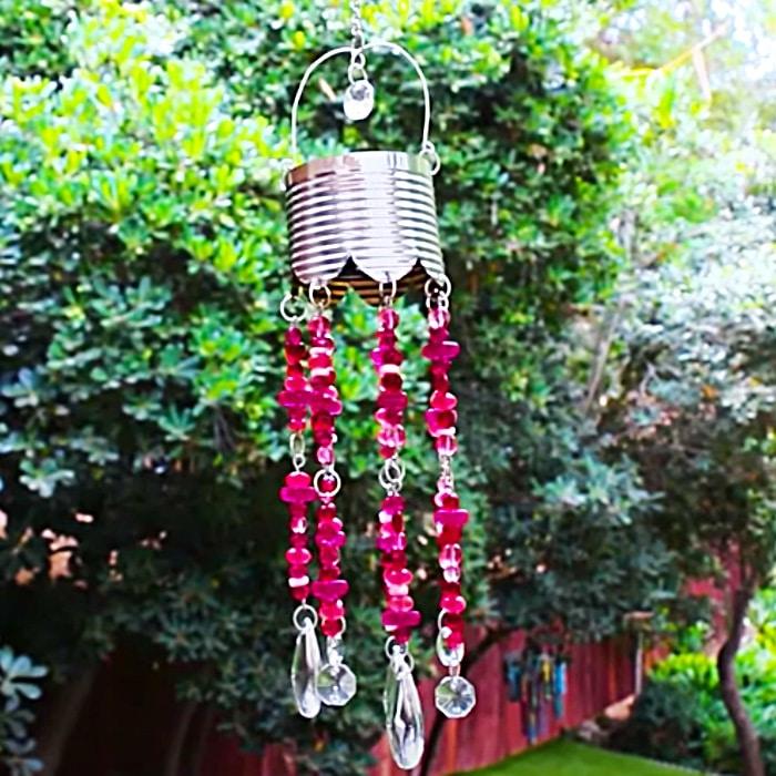 Boho Beaded Luminary - DIY Boho Decor - DIY Outdoor Decor