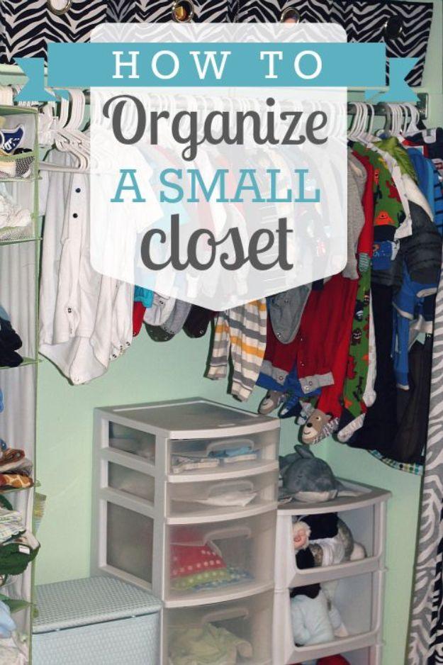 Organize A Small Closet, a solution that looks far pricier than it is and quick enough to finish in an afternoon